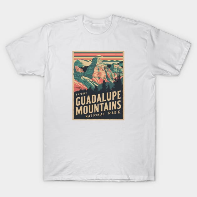 Explore Guadalupe Mountains National Park T-Shirt by Perspektiva